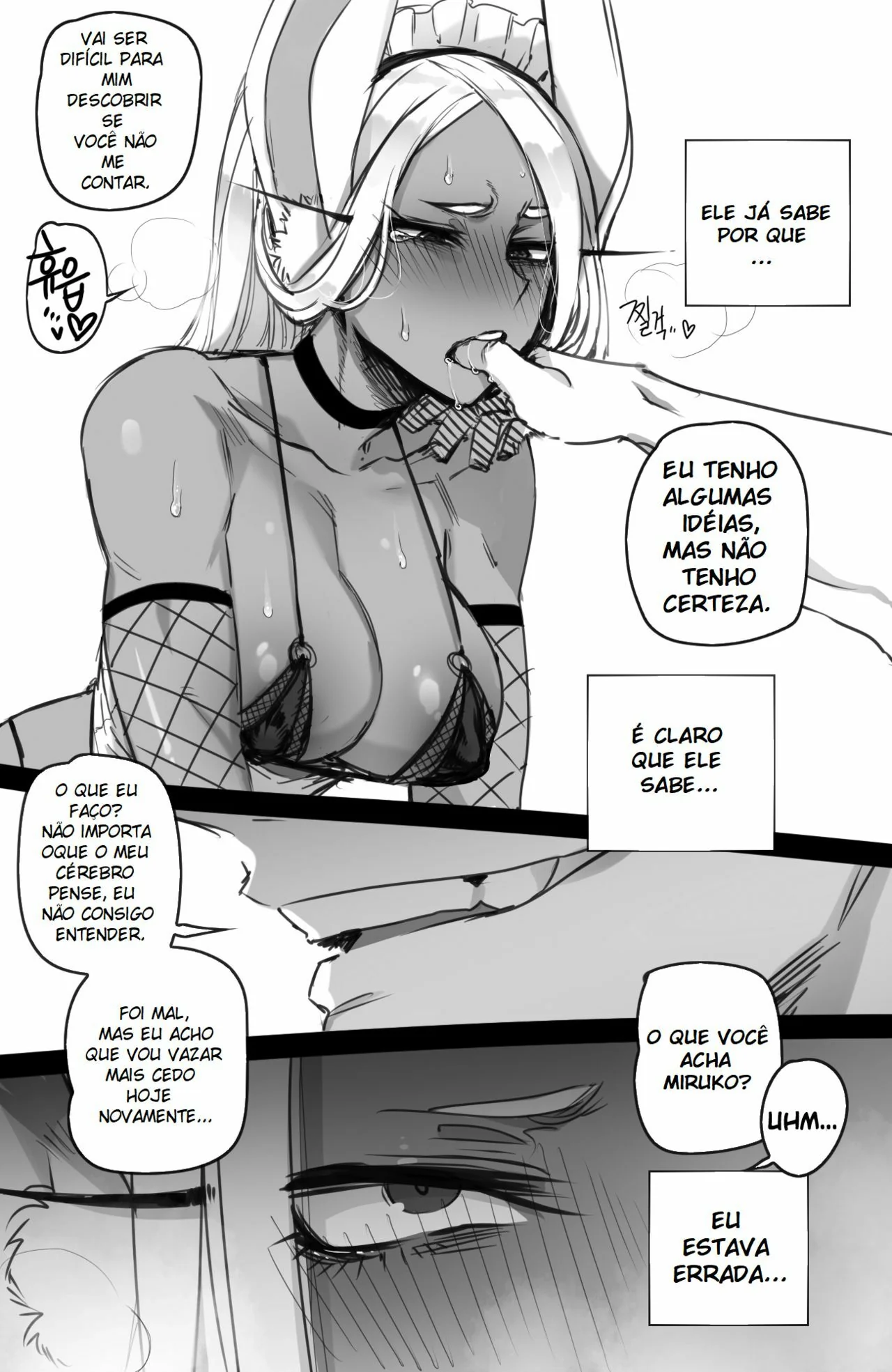 Mirko a Piranha de My Hero Academia Dando sua Buceta aos Vilões – Em HQ Brasileiro