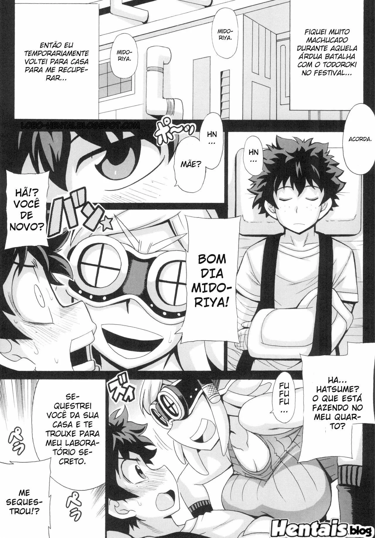 My Hero Academia Porno: Bebê Super Fofo – A piranha da turma se entrega para uma piroca super poderosa em hentai HQ Brasileiro!