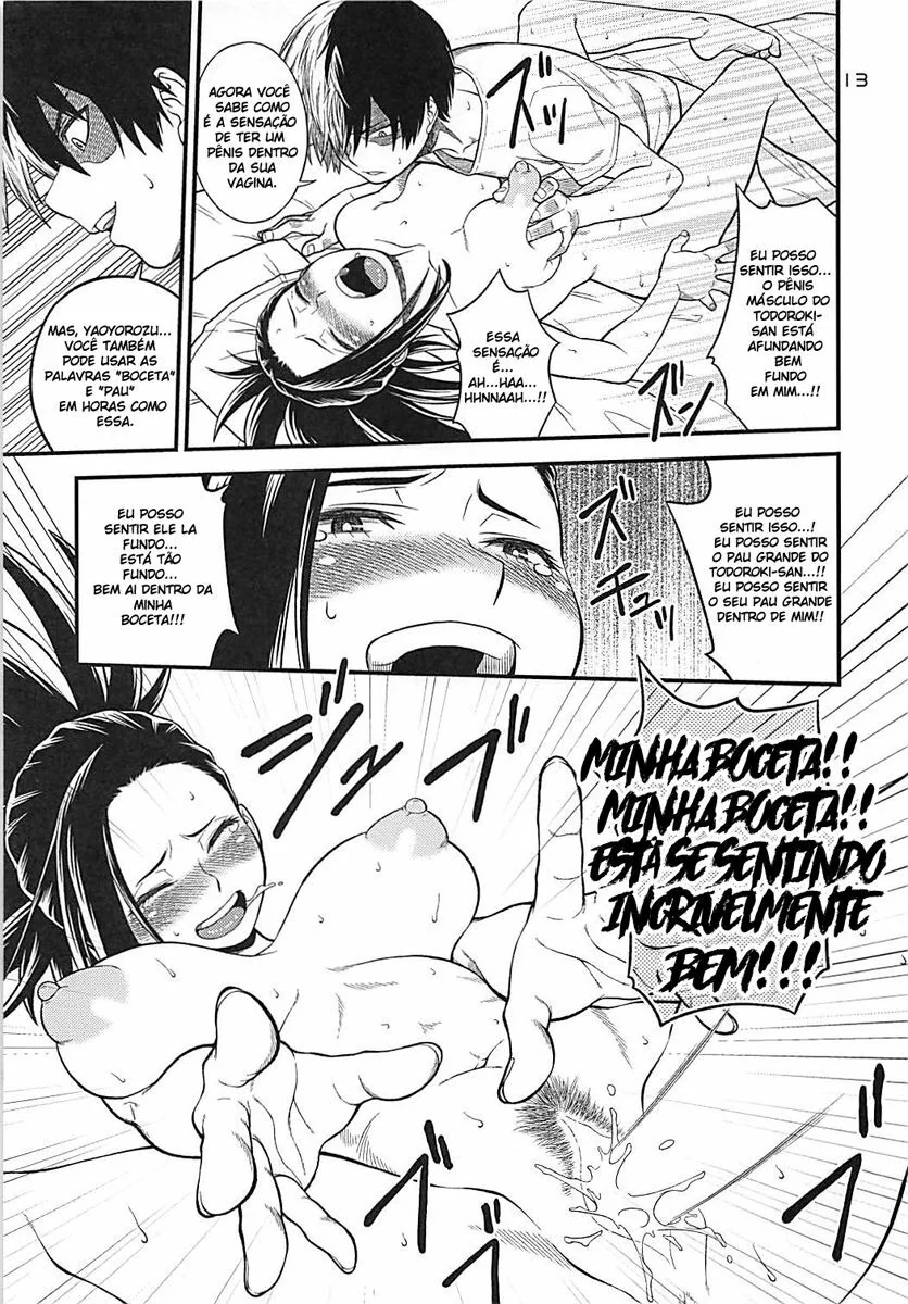 Momo Yaoyorozu, a Piranha de My Hero Academia, Louca por Piroca em HQ Brasileiro