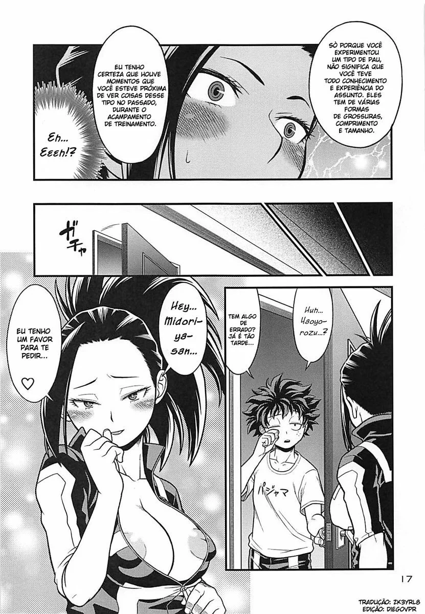 Momo Yaoyorozu, a Piranha de My Hero Academia, Louca por Piroca em HQ Brasileiro