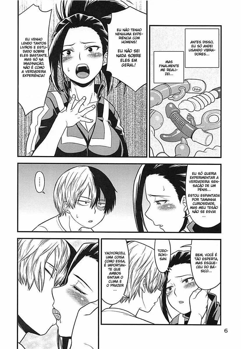 Momo Yaoyorozu, a Piranha de My Hero Academia, Louca por Piroca em HQ Brasileiro