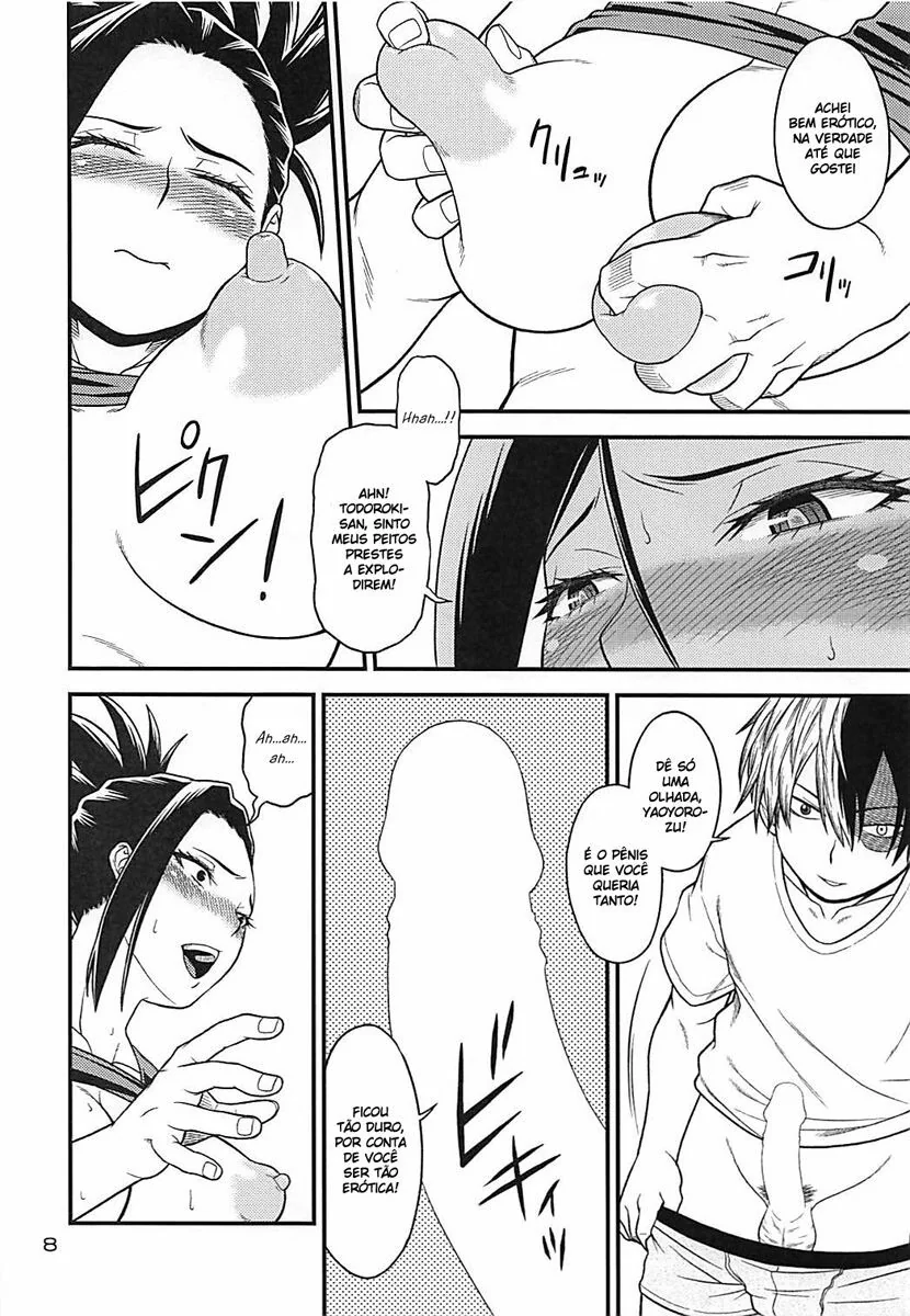 Momo Yaoyorozu, a Piranha de My Hero Academia, Louca por Piroca em HQ Brasileiro