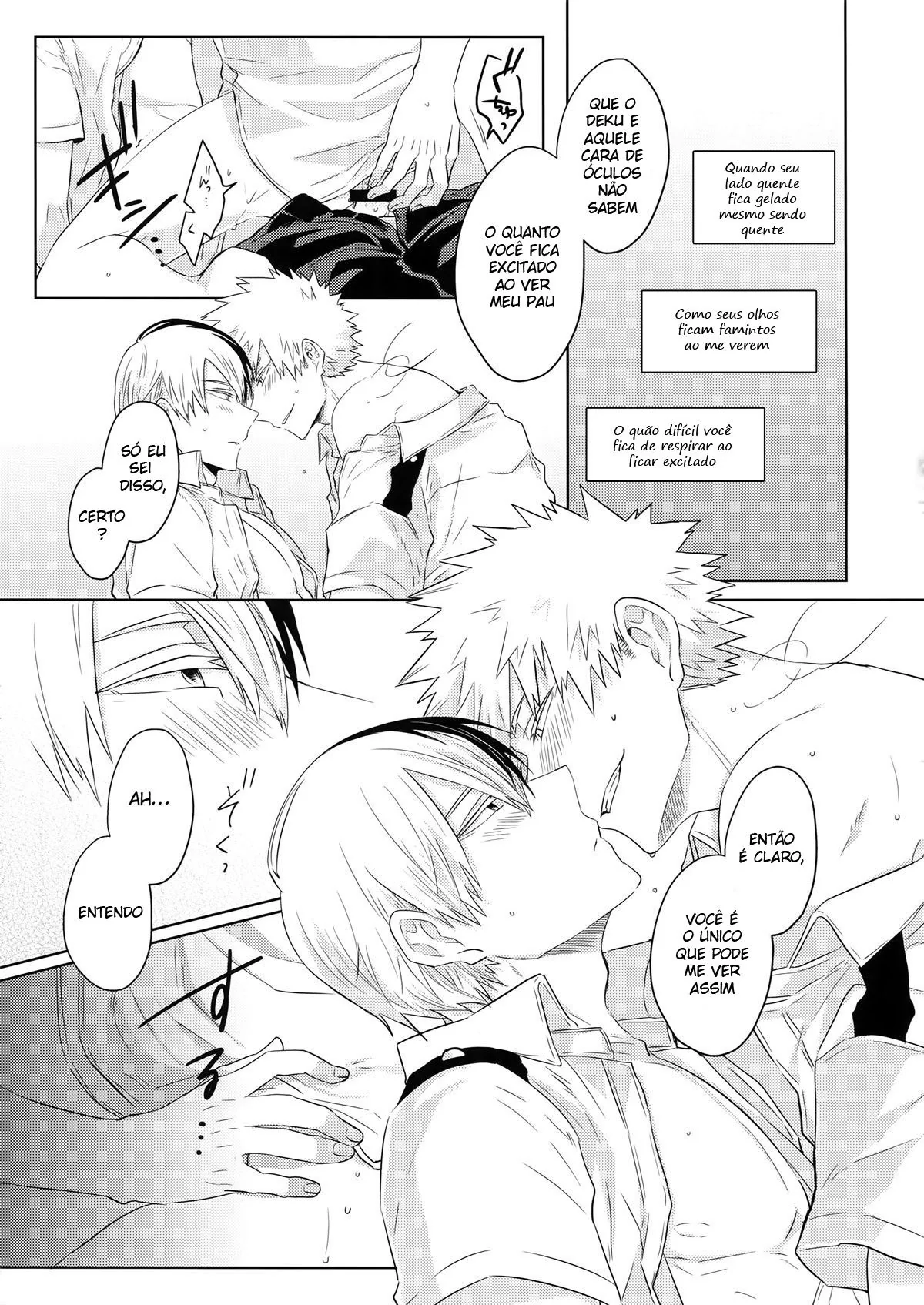 Piranhas de My Hero Academia: A deliciosa traição de Katsuki Bakugou – Hentai HQ Brasileiro