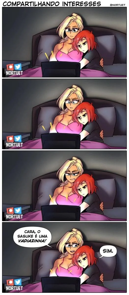 Bervely e Tara: Duas Piranhas Lésbicas em Ação! Mini-comics de Hentai HQ Brasileiro