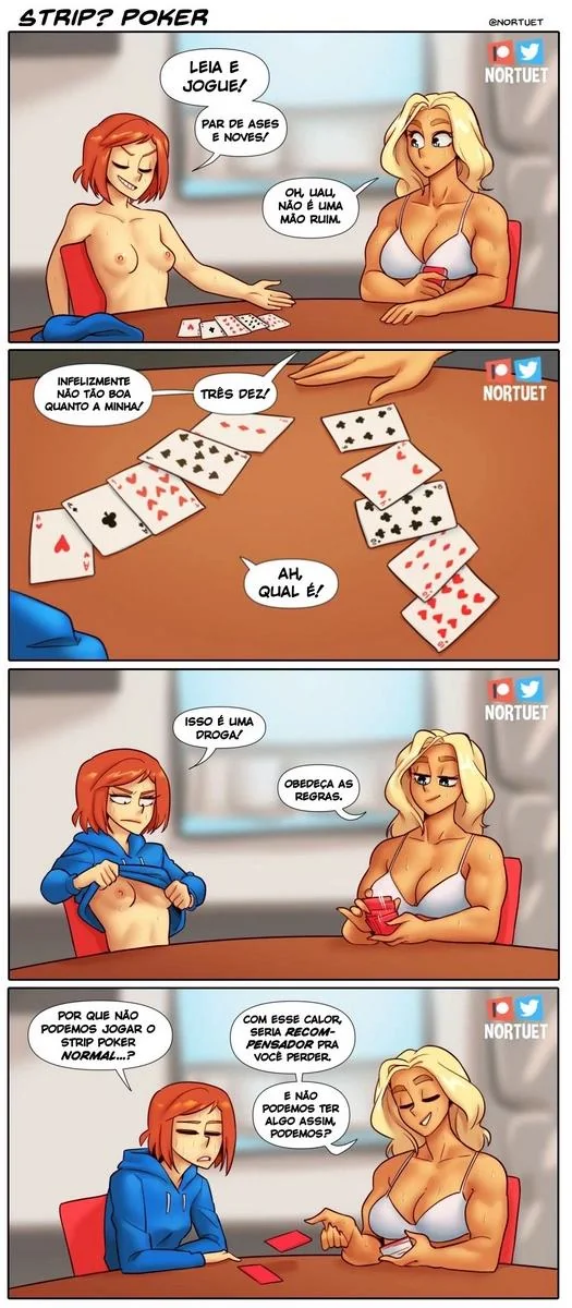 Bervely e Tara: Duas Piranhas Lésbicas em Ação! Mini-comics de Hentai HQ Brasileiro