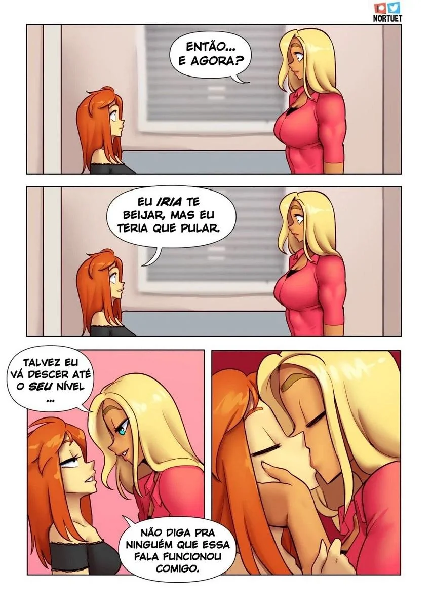Bervely e Tara: Duas Piranhas Lésbicas em Ação! Mini-comics de Hentai HQ Brasileiro