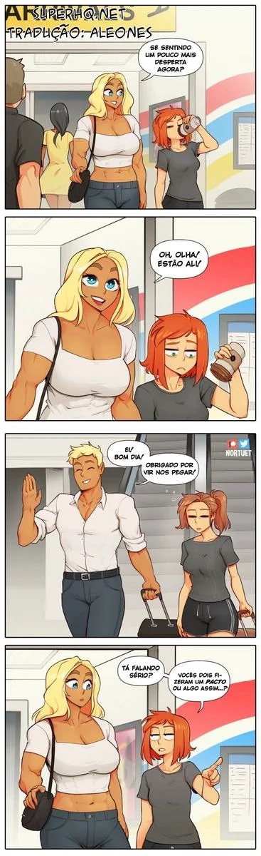 Bervely e Tara: Duas Piranhas Lésbicas em Ação! Mini-comics de Hentai HQ Brasileiro
