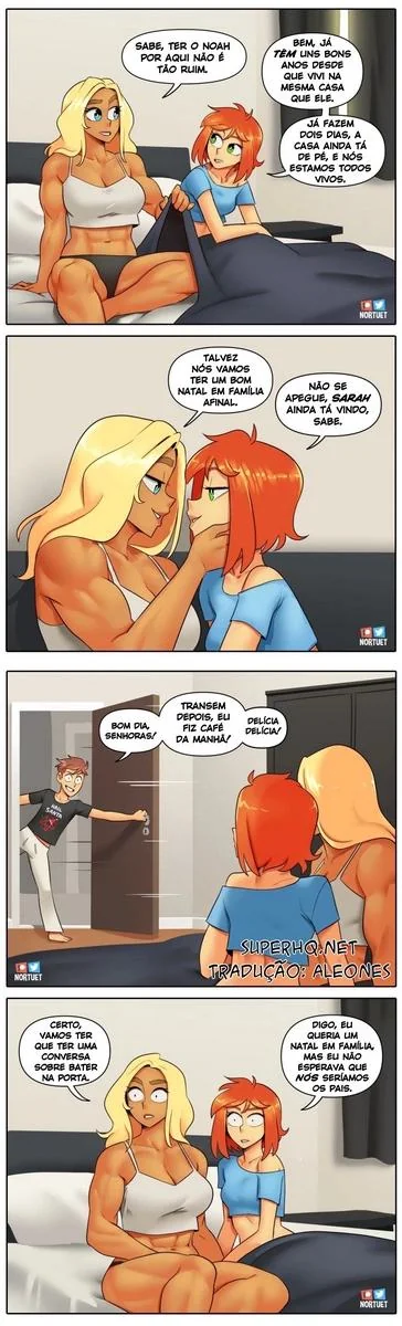 Bervely e Tara: Duas Piranhas Lésbicas em Ação! Mini-comics de Hentai HQ Brasileiro