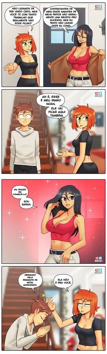 Bervely e Tara: Duas Piranhas Lésbicas em Ação! Mini-comics de Hentai HQ Brasileiro