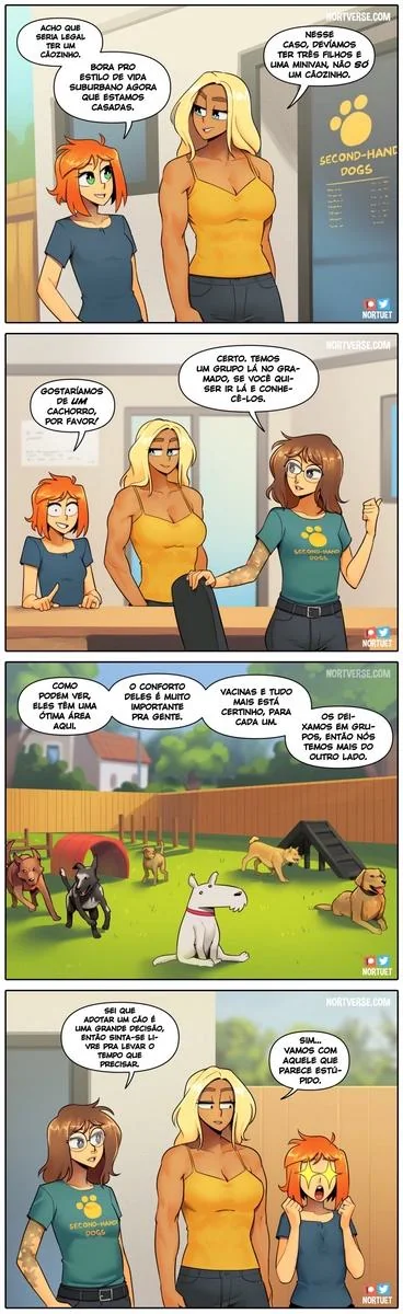 Bervely e Tara: Duas Piranhas Lésbicas em Ação! Mini-comics de Hentai HQ Brasileiro