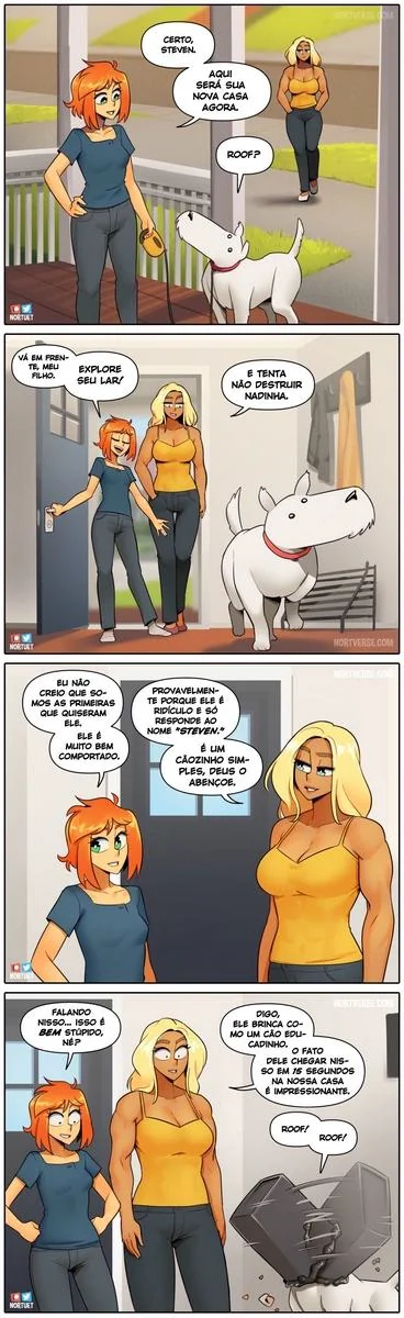 Bervely e Tara: Duas Piranhas Lésbicas em Ação! Mini-comics de Hentai HQ Brasileiro
