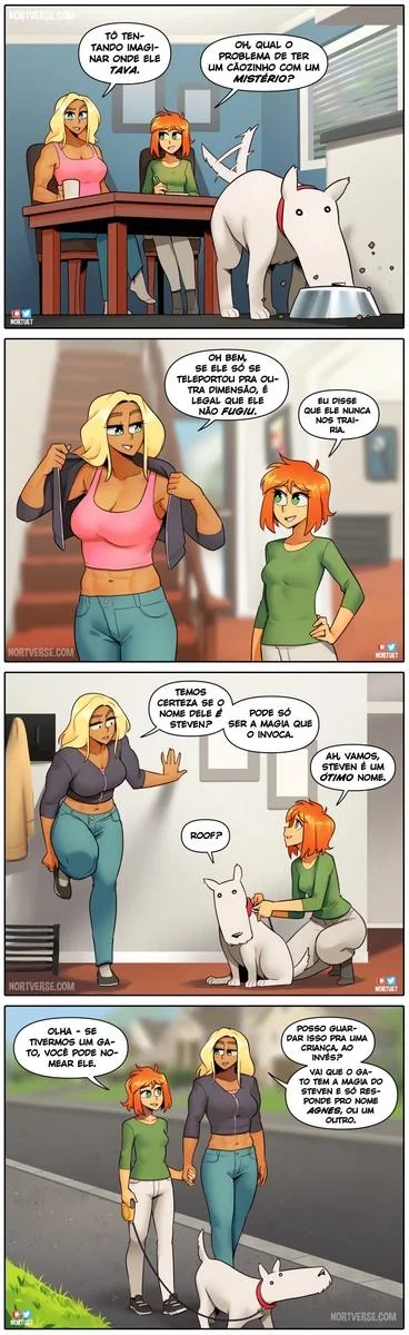 Bervely e Tara: Duas Piranhas Lésbicas em Ação! Mini-comics de Hentai HQ Brasileiro