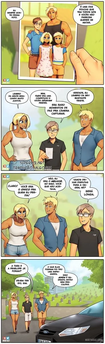 Bervely e Tara: Duas Piranhas Lésbicas em Ação! Mini-comics de Hentai HQ Brasileiro