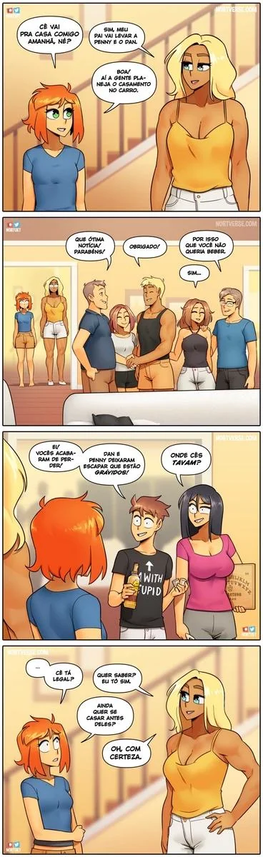 Bervely e Tara: Duas Piranhas Lésbicas em Ação! Mini-comics de Hentai HQ Brasileiro