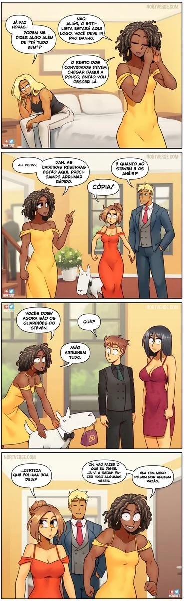 Bervely e Tara: Duas Piranhas Lésbicas em Ação! Mini-comics de Hentai HQ Brasileiro