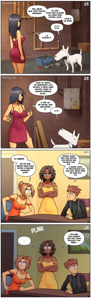 Bervely e Tara: Duas Piranhas Lésbicas em Ação! Mini-comics de Hentai HQ Brasileiro