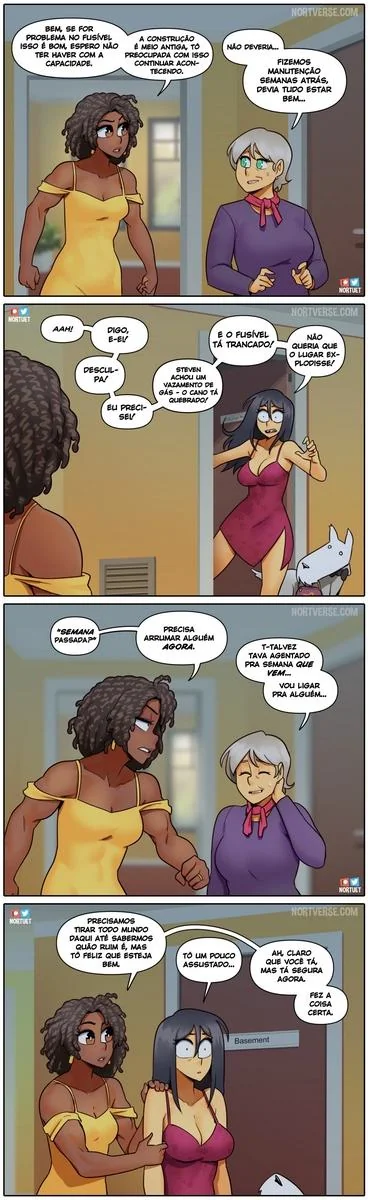 Bervely e Tara: Duas Piranhas Lésbicas em Ação! Mini-comics de Hentai HQ Brasileiro