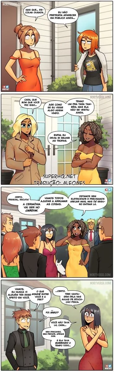 Bervely e Tara: Duas Piranhas Lésbicas em Ação! Mini-comics de Hentai HQ Brasileiro