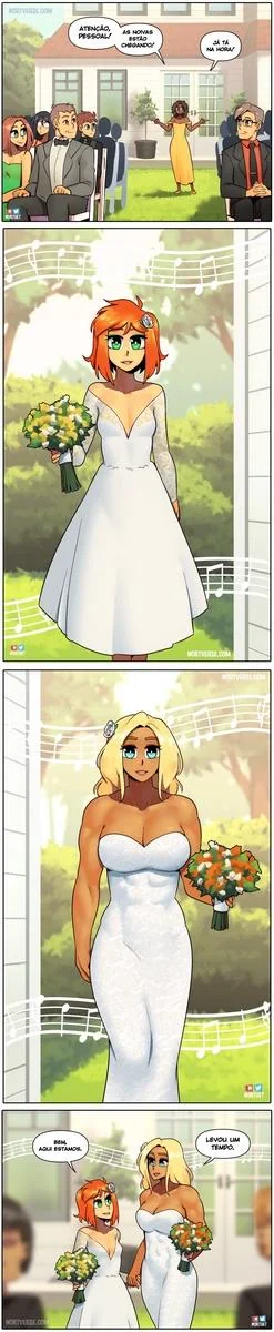 Bervely e Tara: Duas Piranhas Lésbicas em Ação! Mini-comics de Hentai HQ Brasileiro