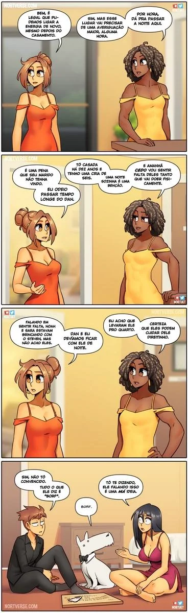 Bervely e Tara: Duas Piranhas Lésbicas em Ação! Mini-comics de Hentai HQ Brasileiro