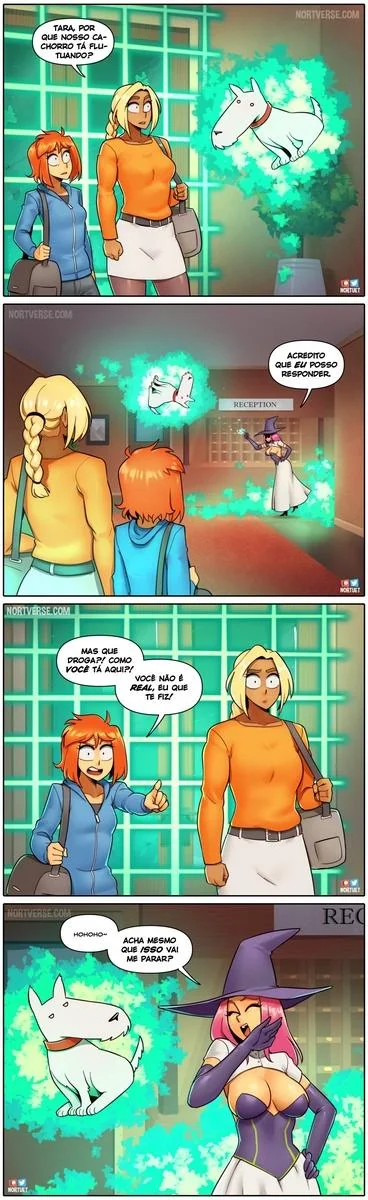 Bervely e Tara: Duas Piranhas Lésbicas em Ação! Mini-comics de Hentai HQ Brasileiro