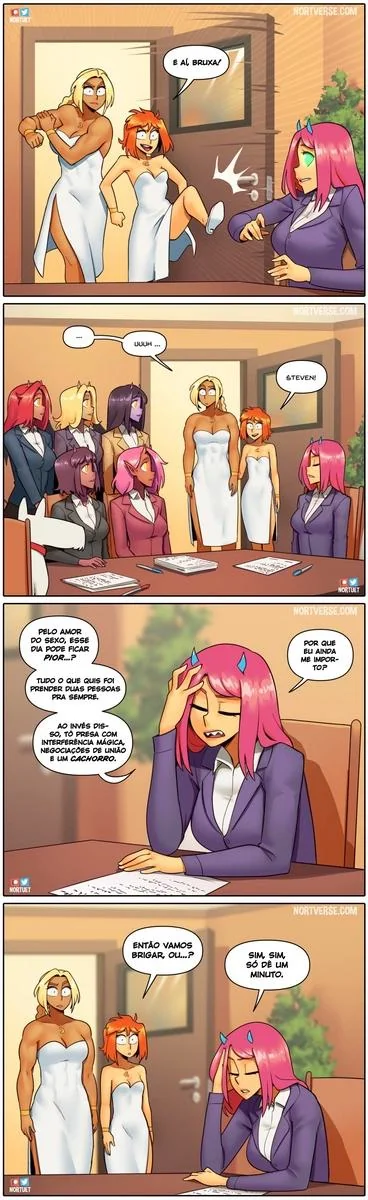 Bervely e Tara: Duas Piranhas Lésbicas em Ação! Mini-comics de Hentai HQ Brasileiro