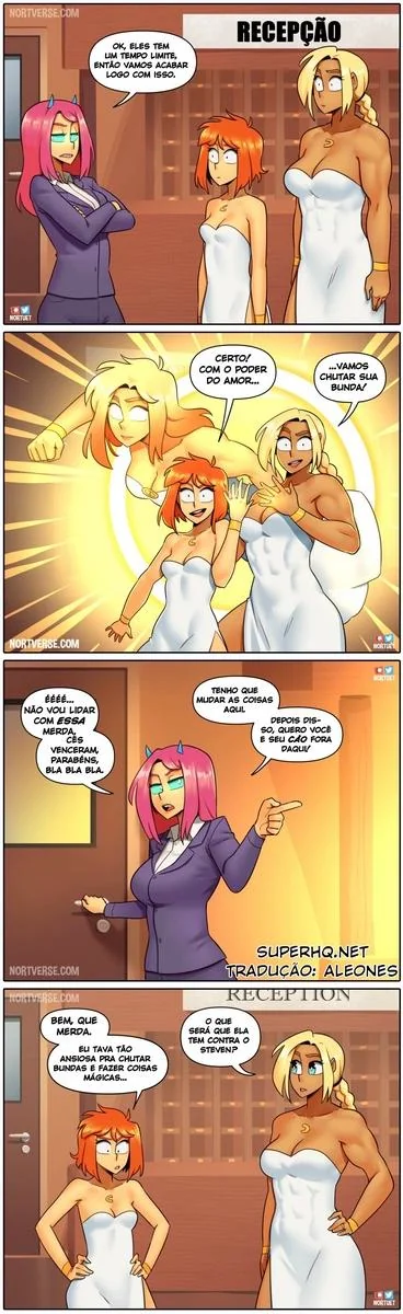 Bervely e Tara: Duas Piranhas Lésbicas em Ação! Mini-comics de Hentai HQ Brasileiro