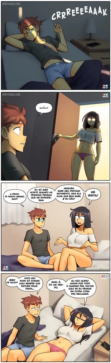 Bervely e Tara: Duas Piranhas Lésbicas em Ação! Mini-comics de Hentai HQ Brasileiro