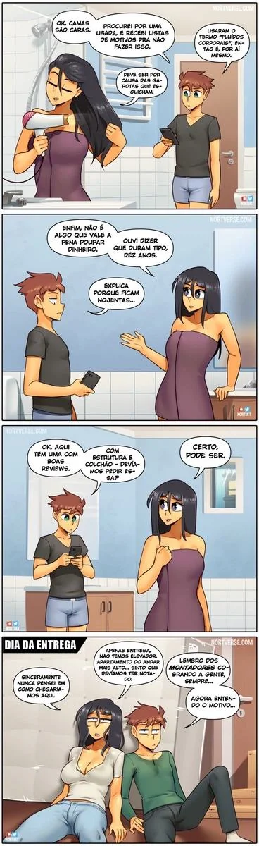 Bervely e Tara: Duas Piranhas Lésbicas em Ação! Mini-comics de Hentai HQ Brasileiro