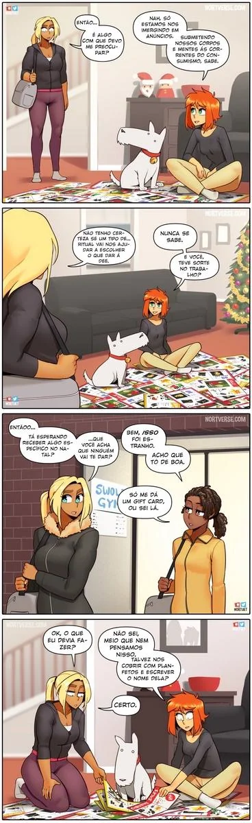 Bervely e Tara: Duas Piranhas Lésbicas em Ação! Mini-comics de Hentai HQ Brasileiro