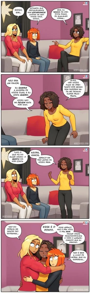 Bervely e Tara: Duas Piranhas Lésbicas em Ação! Mini-comics de Hentai HQ Brasileiro