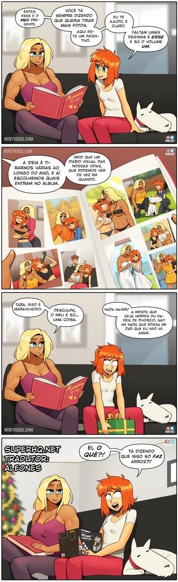 Bervely e Tara: Duas Piranhas Lésbicas em Ação! Mini-comics de Hentai HQ Brasileiro
