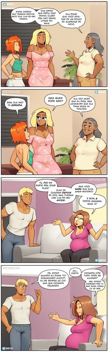 Bervely e Tara: Duas Piranhas Lésbicas em Ação! Mini-comics de Hentai HQ Brasileiro
