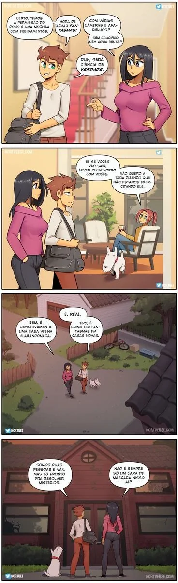 Bervely e Tara: Duas Piranhas Lésbicas em Ação! Mini-comics de Hentai HQ Brasileiro