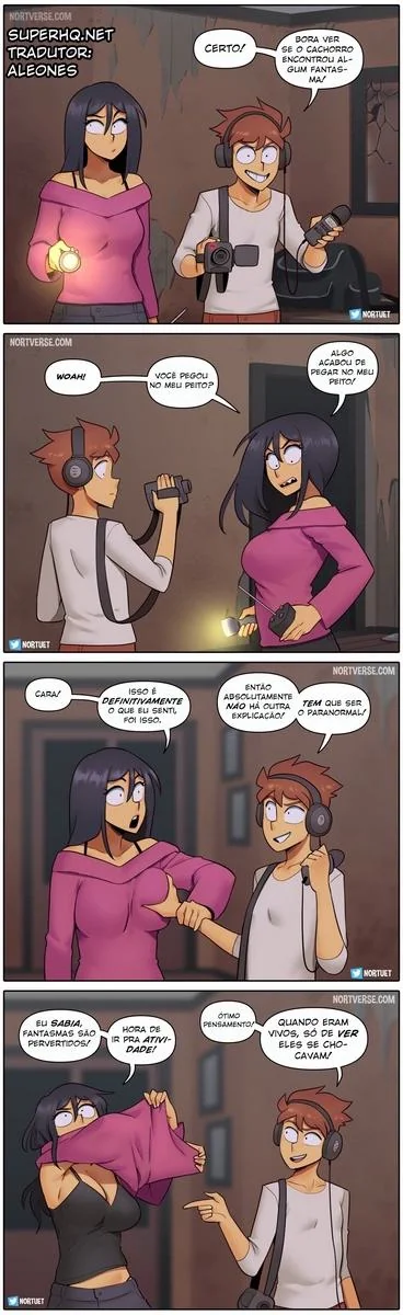 Bervely e Tara: Duas Piranhas Lésbicas em Ação! Mini-comics de Hentai HQ Brasileiro