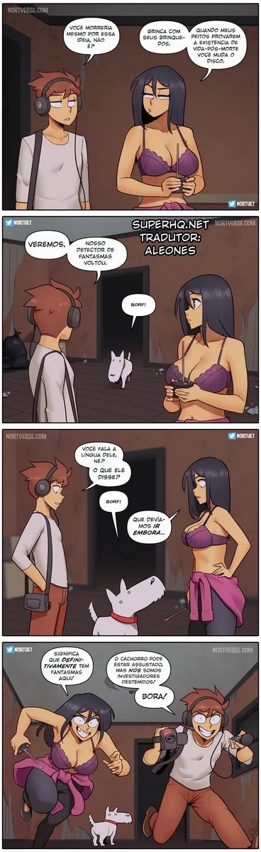 Bervely e Tara: Duas Piranhas Lésbicas em Ação! Mini-comics de Hentai HQ Brasileiro
