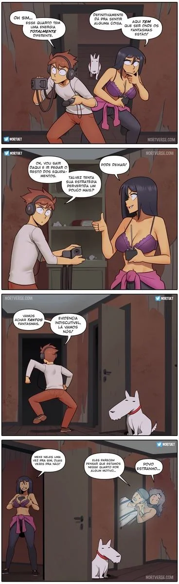 Bervely e Tara: Duas Piranhas Lésbicas em Ação! Mini-comics de Hentai HQ Brasileiro