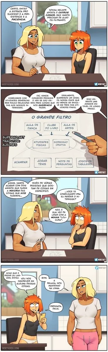 Bervely e Tara: Duas Piranhas Lésbicas em Ação! Mini-comics de Hentai HQ Brasileiro