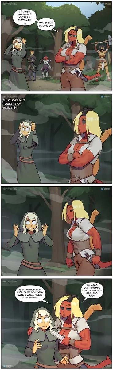 Bervely e Tara: Duas Piranhas Lésbicas em Ação! Mini-comics de Hentai HQ Brasileiro