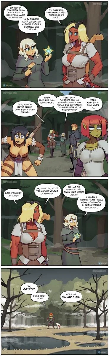 Bervely e Tara: Duas Piranhas Lésbicas em Ação! Mini-comics de Hentai HQ Brasileiro