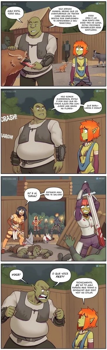Bervely e Tara: Duas Piranhas Lésbicas em Ação! Mini-comics de Hentai HQ Brasileiro