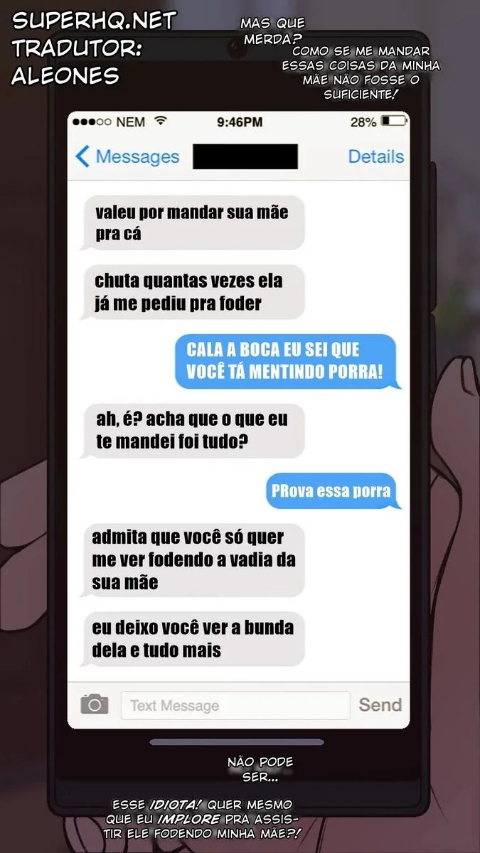 Mãe Piranha Mostra a Pica Grande Pros Babacas na Escola – HQ Brasileiro