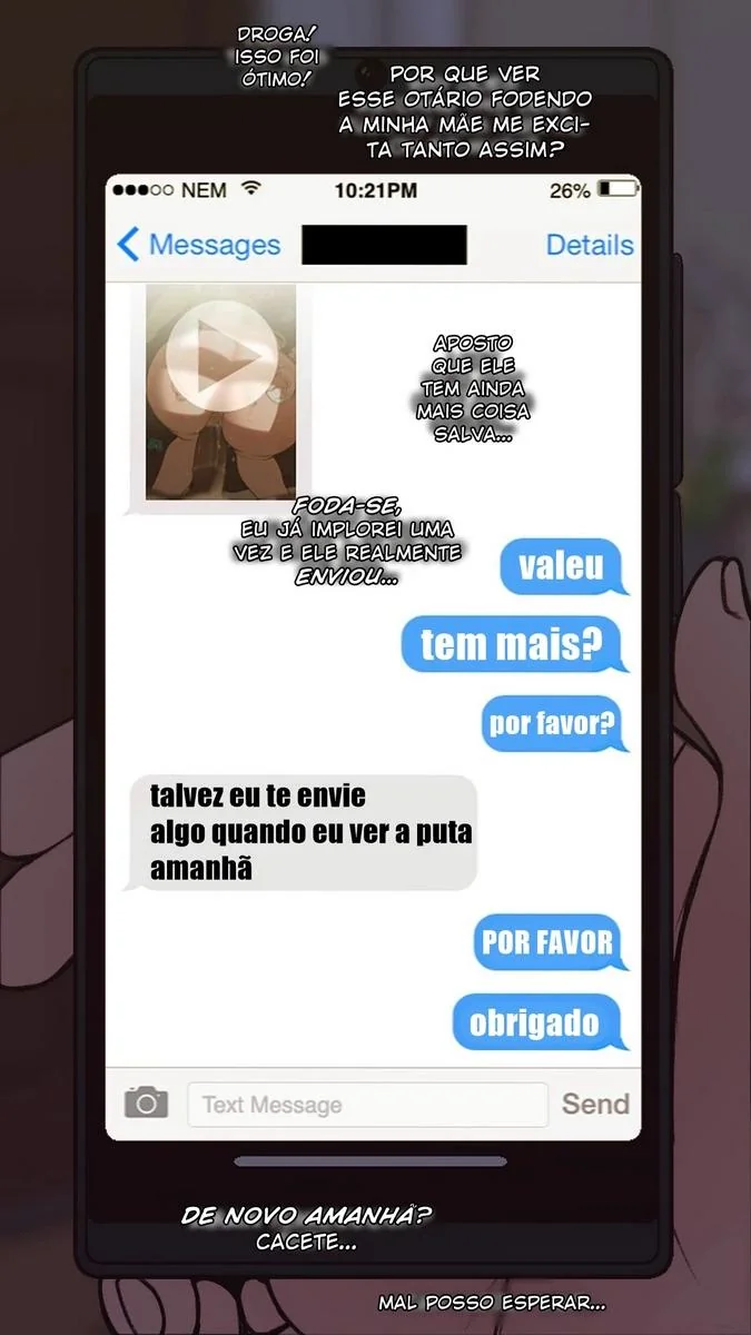 Mãe Piranha Mostra a Pica Grande Pros Babacas na Escola – HQ Brasileiro