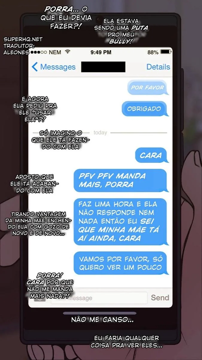Mãe Piranha Mostra a Pica Grande Pros Babacas na Escola – HQ Brasileiro