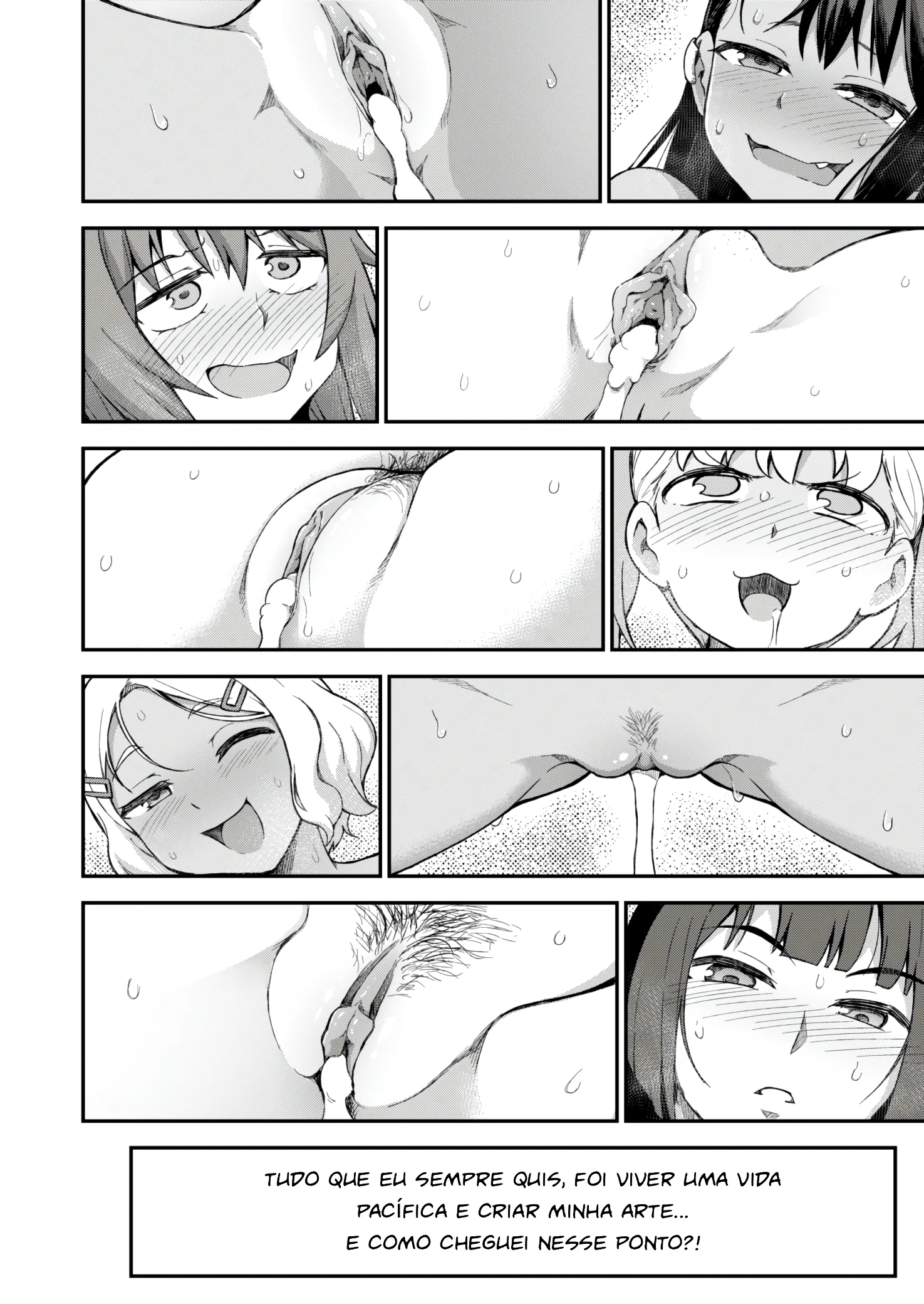 Nagatoro Safada Dá o Cú e Fode Gostoso em Hentai HQ Brasileiro
