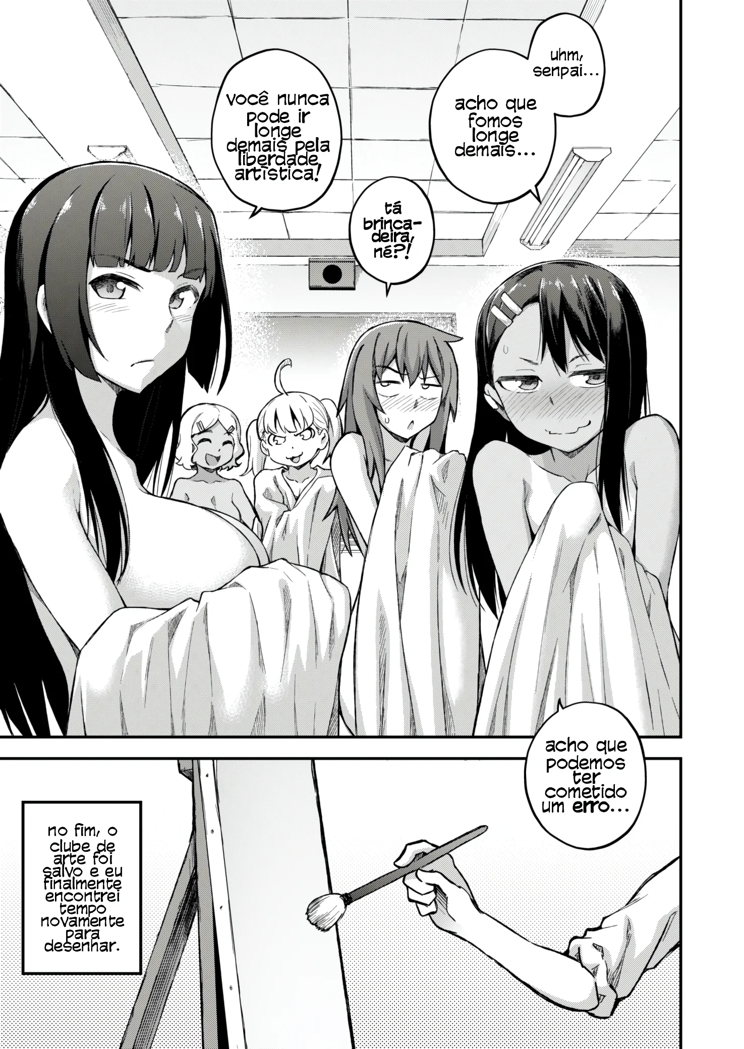 Nagatoro Safada Dá o Cú e Fode Gostoso em Hentai HQ Brasileiro