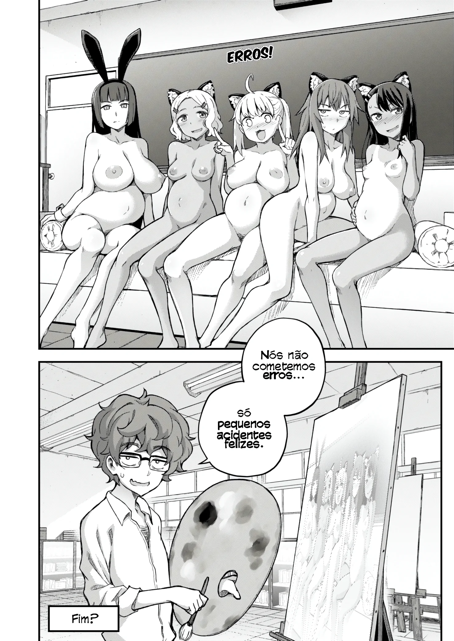 Nagatoro Safada Dá o Cú e Fode Gostoso em Hentai HQ Brasileiro