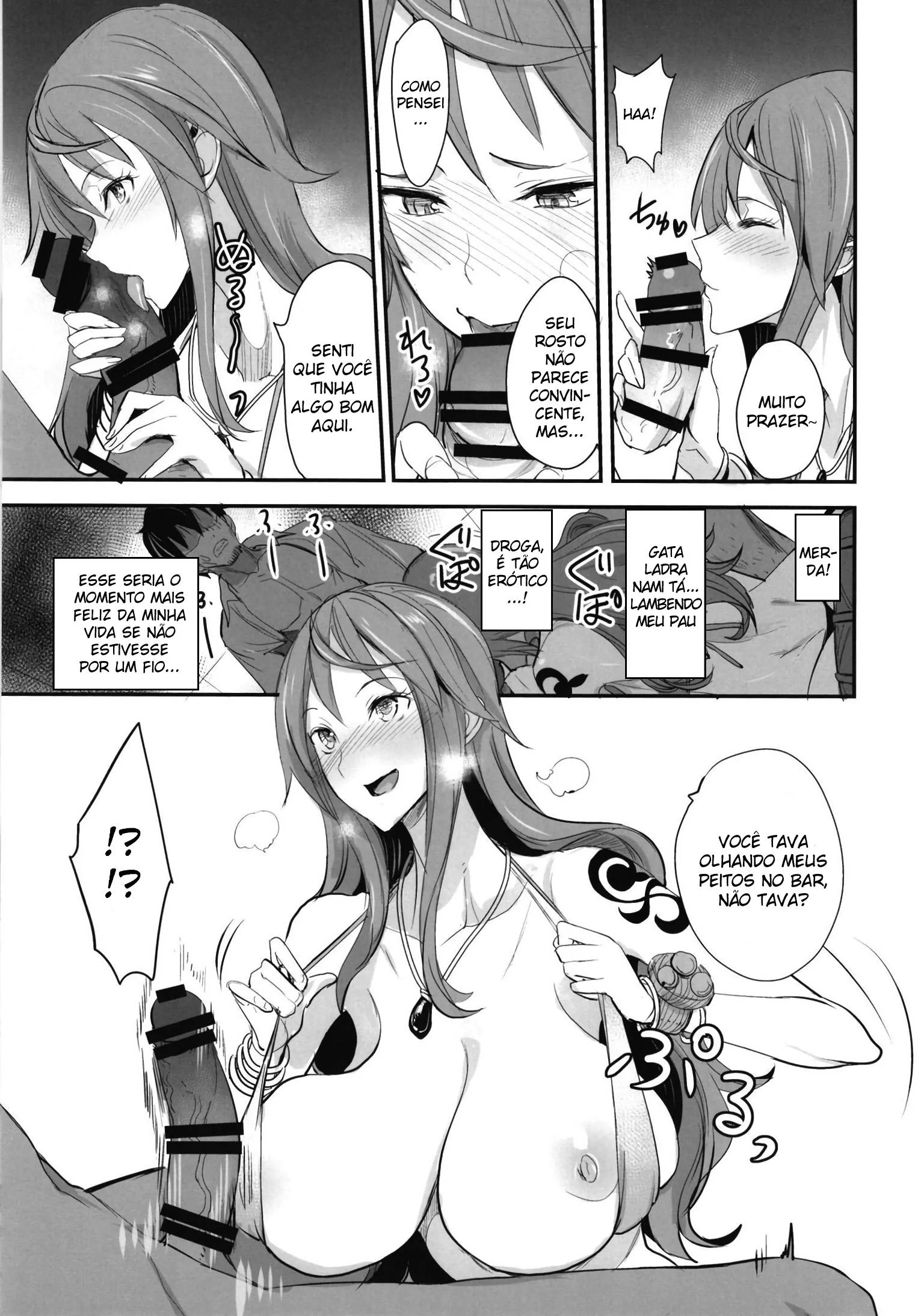 Nami Tomando Rola na Buceta – One Piece em Hentai