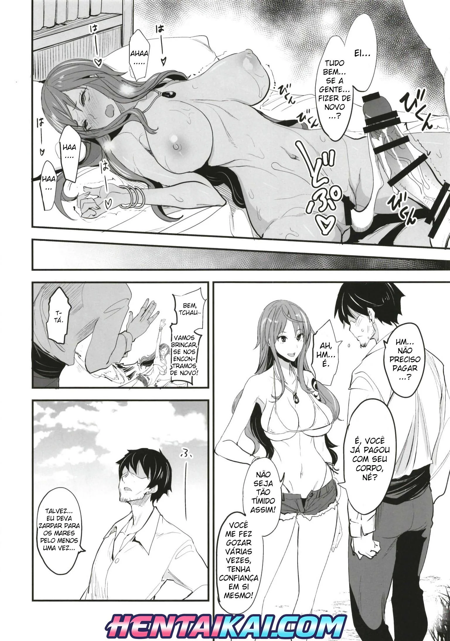 Nami Tomando Rola na Buceta – One Piece em Hentai