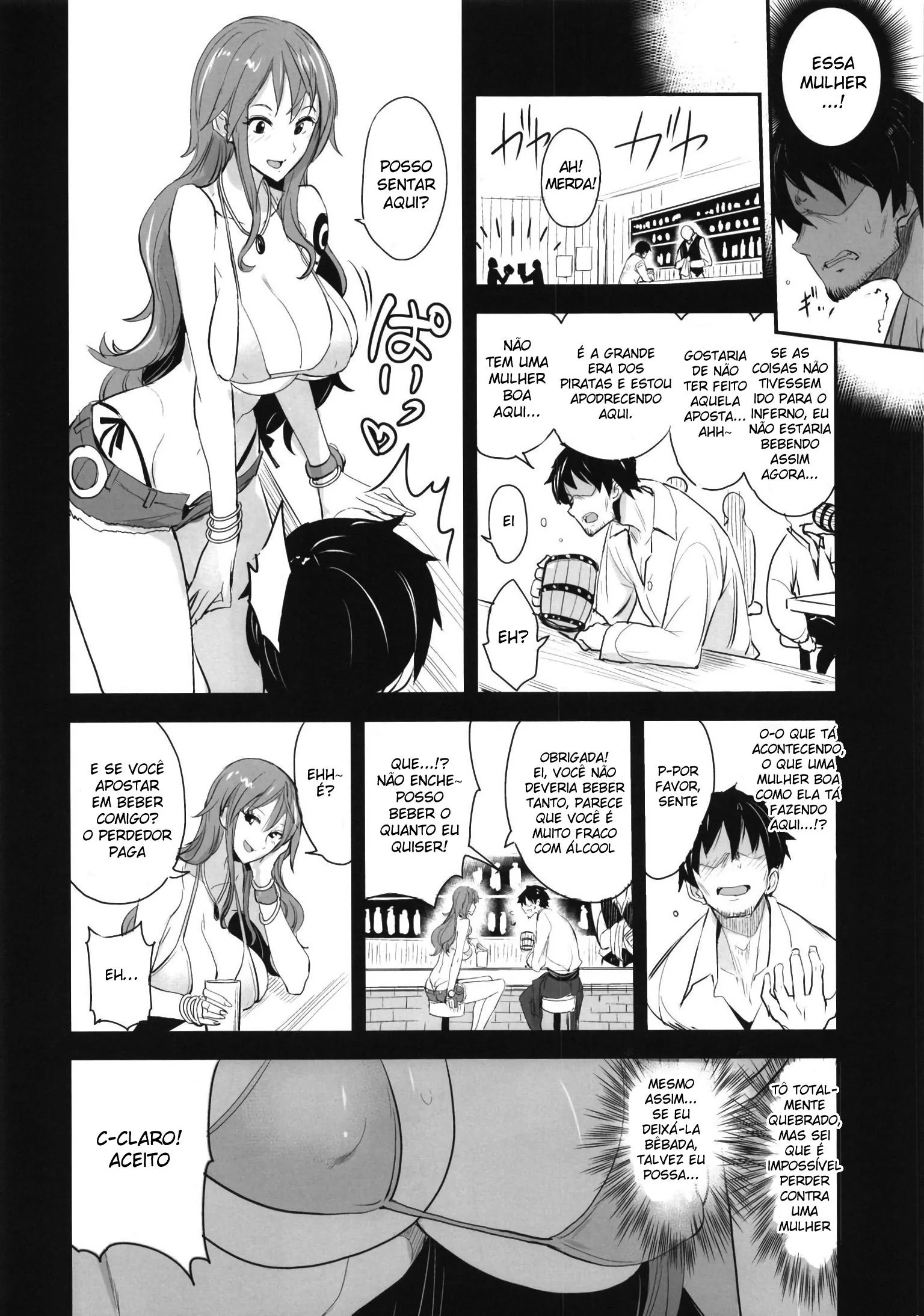 Nami Tomando Rola na Buceta – One Piece em Hentai